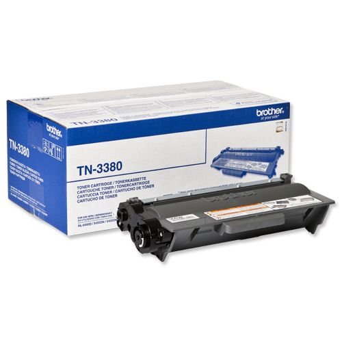 Brother TN3380 High Yield Black Toner (8k) alternative image 1