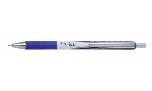 Zebra Z-Grip Flight Ball Pen Medium Blue [Pack of 12] alternative image 1