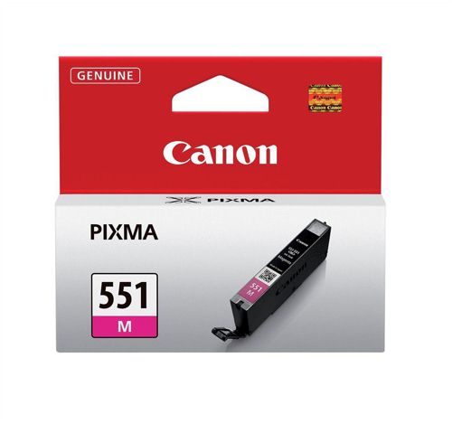 Canon CLI551M Magenta Inkjet Cartridge alternative image 1