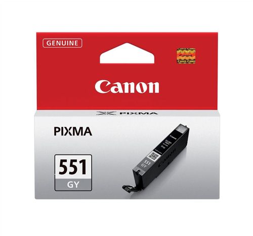 Canon CLI551GY Grey Inkjet Cartridge alternative image 1