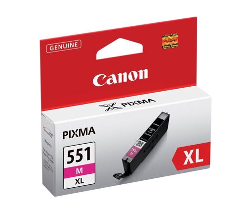 Canon CLI551XLM Magenta High Capacity Inkjet Cartridge alternative image 1