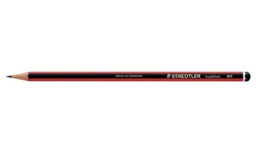 Staedtler Tradition 110 Pencil 4H [Pack of 12] alternative image 1