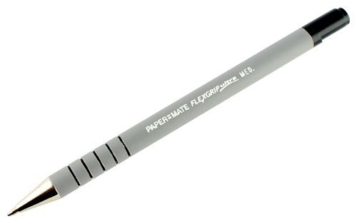 PaperMate Flexgrip Ball Pen Medium Black [Pack of 12] alternative image 1
