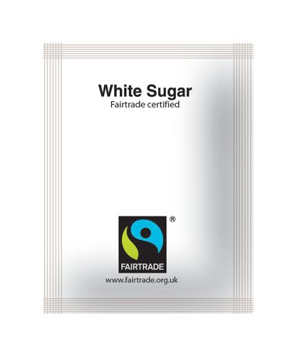 Fair Trade White Sugar Sachets [Pack of 1000] alternative image 1