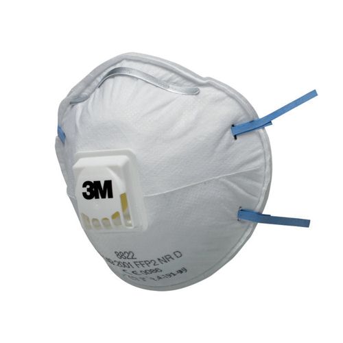 3M FFP2 Classic Valved Respirators [Pack of 10] alternative image 1
