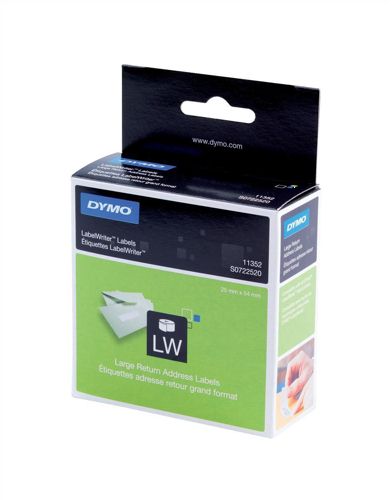 Dymo Large Return Address Labels 25x54mm Permanent [Pack of 500] alternative image 1