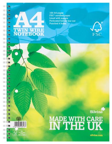 Silvine Everyday A4 Notebook [Pack of 5] alternative image 1