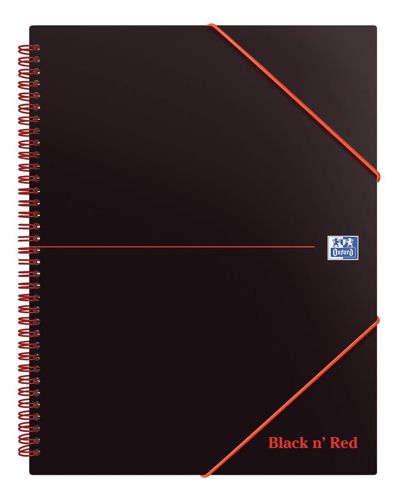 Black n Red Meeting Book A4 [Pack of 5] alternative image 1