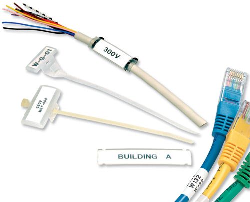 Dymo Tape Nylon White 19mm alternative image 1