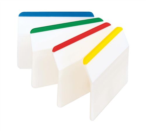 Post-It Strong Index Filing Tabs Angled [Pack of 24 Tabs] alternative image 1