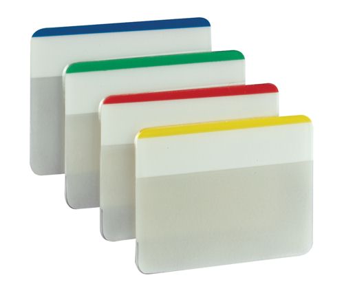Post-It Strong Index Flat Filing Tabs [Pack of 24 Tabs] alternative image 1