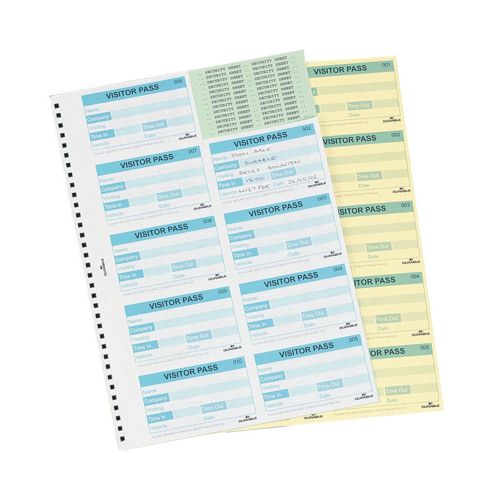 Durable Visitors Book 100 Refill alternative image 1