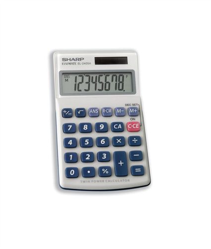 Sharp EL240SAB Hand Held Calculator alternative image 1