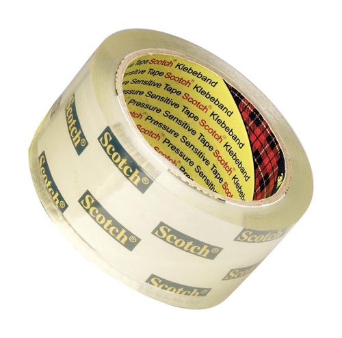 Scotch Low Noise Tape 48mmx66m Clear [Pack of 6] alternative image 1