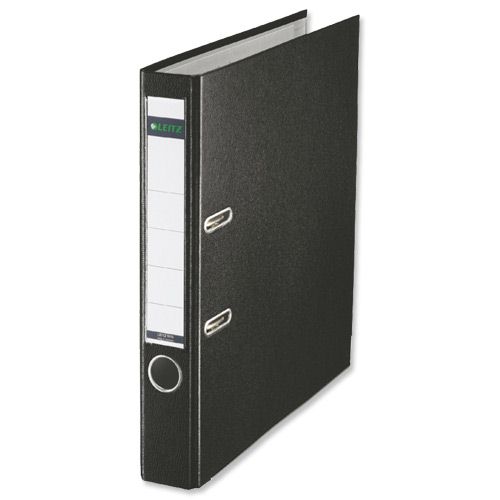 Leitz MiniArch File A4 52mm Black [Pack of 10] alternative image 1