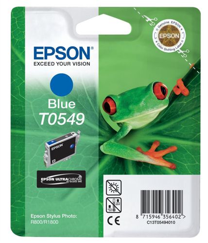Epson T054940 Blue Ink Cartridge alternative image 1
