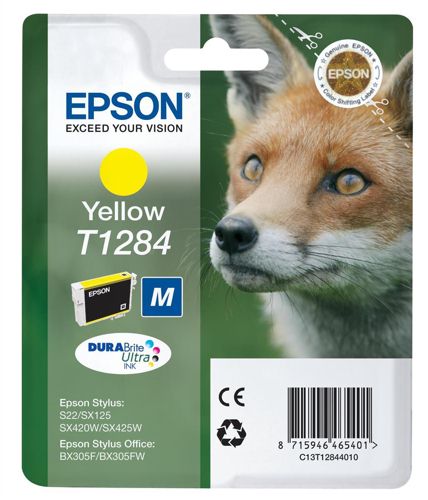 Epson T128440 Yellow Ink Cartridge alternative image 1