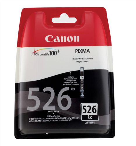 Canon CLI526BK Black Ink Cartridge alternative image 1
