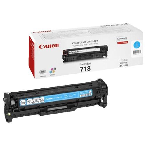 Canon 718 Cyan Toner alternative image 1