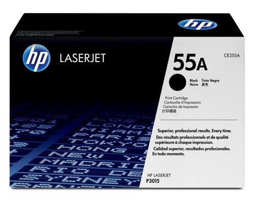 HP CE255A Black Toner Cartridge (6k) alternative image 1