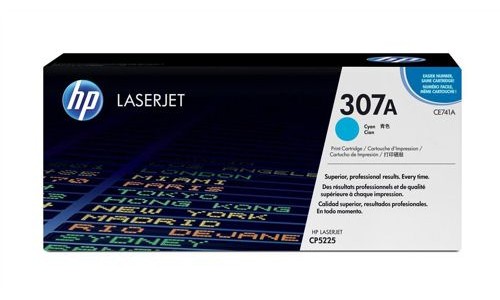 HP CE741A Cyan Toner Cartridge alternative image 1