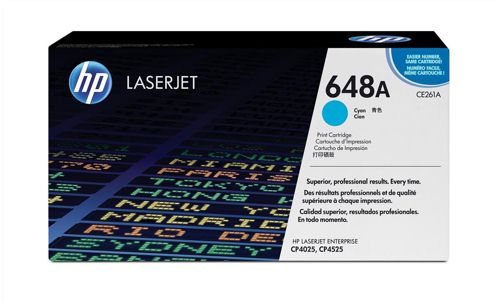 HP CE261A Cyan Toner Cartridge alternative image 1