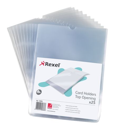 Nyrex Card Holder A5 Clear [Pack of 25] alternative image 1