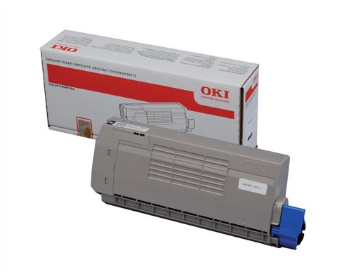 Oki 44318608 Black Toner Cartridge alternative image 1
