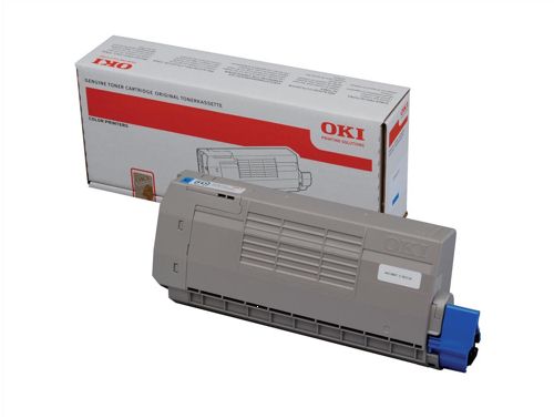 Oki 44318607 Cyan Toner Cartridge alternative image 1