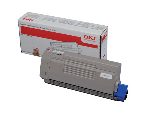 Oki 44318606 Magenta Toner Cartridge alternative image 1