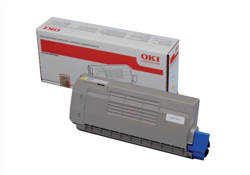 Oki 44318605 Yellow Toner Cartridge alternative image 1