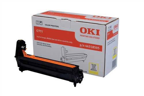 Oki 44318505 Yellow Drum Unit alternative image 1