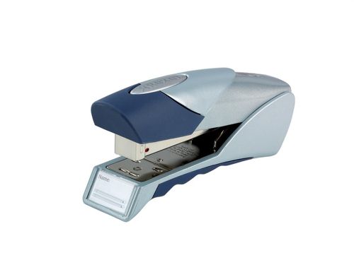 Rexel Gazelle Half Strip Stapler Silver and Blue alternative image 1