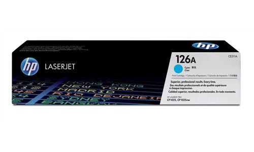 HP CE311A Cyan Toner alternative image 1