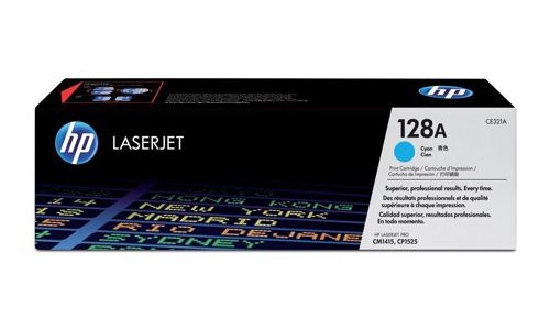 HP CE321A Cyan Toner alternative image 1