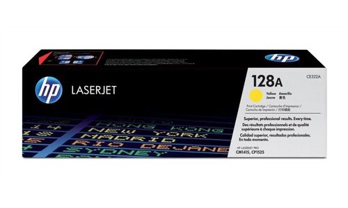 HP CE322A Yellow Toner alternative image 1