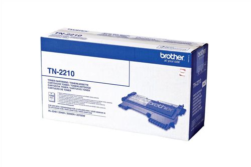 Brother TN2210 Black Toner (1.2k) alternative image 1