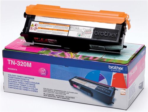Brother TN320M Magenta Toner (1.5k) alternative image 1