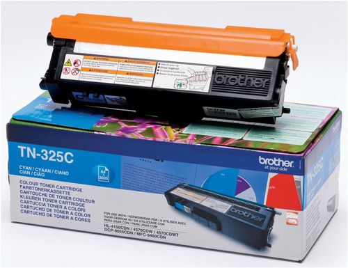 Brother TN325C Cyan Toner (3.5k) alternative image 1