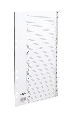 Concord Index A4 PVC A-Z Grey alternative image 1