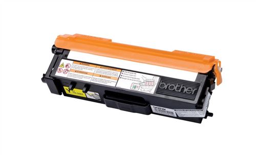 Brother TN328Y Yellow Toner (6k) alternative image 1