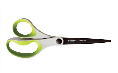 Scotch Titanium Scissors 18cm Green alternative image 1