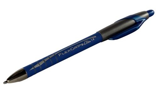 PaperMate Flexgrip Elite Retractable Blue [Pack of 12] alternative image 1