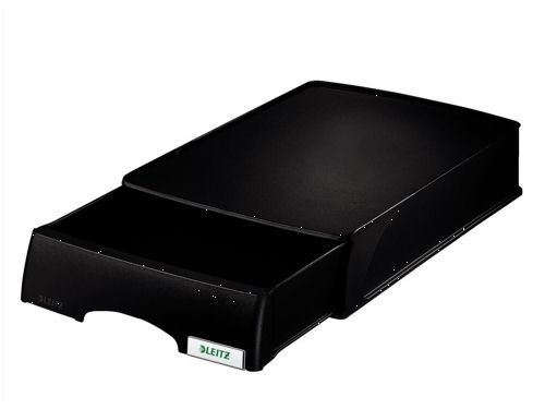 Leitz Plus Drawer Unit Letter Tray Black alternative image 1