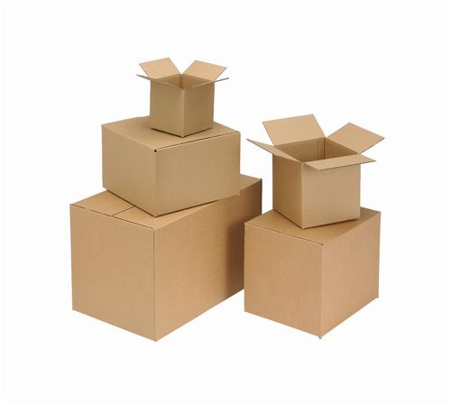 Single Wall Corrugated Boxes 305x254x254mm [Pack of 25] alternative image 1