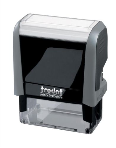 Trodat Office Printy Stamp Self-inking Posted 18x46mm Red and Blue alternative image 1