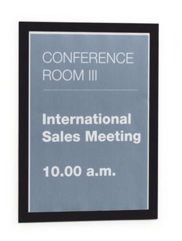 Durable Magaframe A4 Black [Pack of 2] alternative image 1