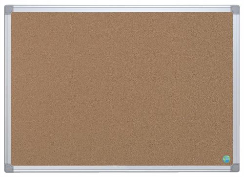 Bi-Office Earth-It Aluminium Frame Cork Board 1200x900mm alternative image 1
