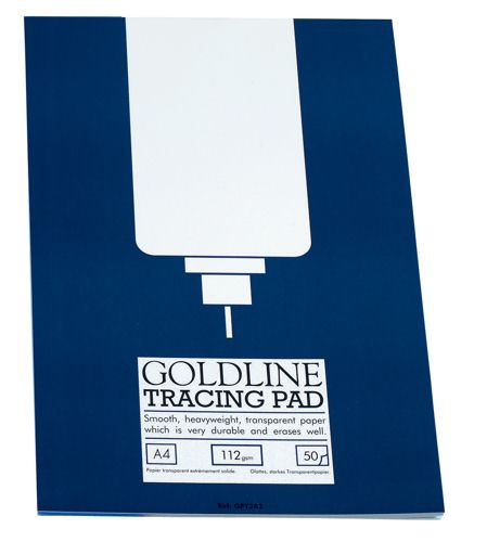 Goldline Heavyweight Tracing Pad A4 alternative image 1
