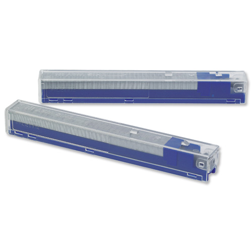 Leitz Stapler Heavy Duty Cartridge of Staples 6mm Blue [Pack of 5] alternative image 1